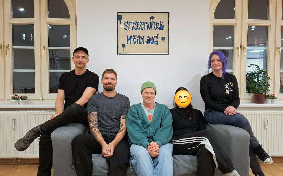 Das Team von Streetwork Meidling (2026)